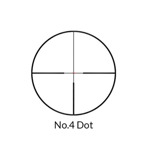 Nikko Ottica Metor SFP 30MM  1-4X24 Glass reticle 4 Dot illuminated 1/2 MOA click